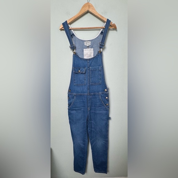 Current/Elliott The Carpenter Overall in Salton Sea Medium Wash Size 0/XS - Picture 4 of 16